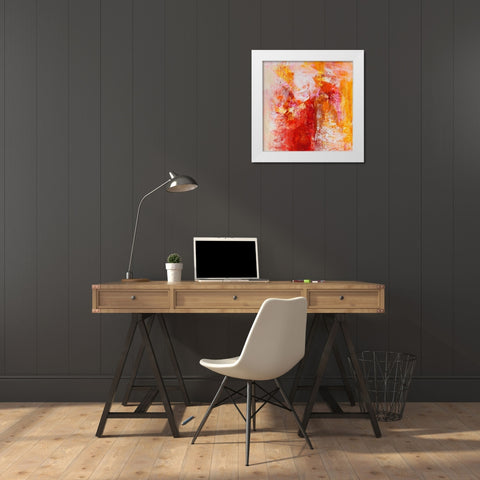 Ethereal Sugar II White Modern Wood Framed Art Print by Pristas, Tracy Lynn