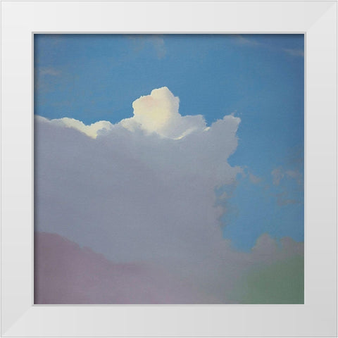 Sundae White Modern Wood Framed Art Print by Pannell, Cap