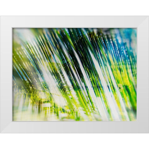 Evergreen No. 6 White Modern Wood Framed Art Print by Pfrommer, Sven