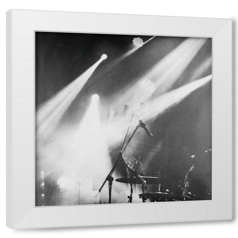 Jazz 1B White Modern Wood Framed Art Print by Pfrommer, Sven