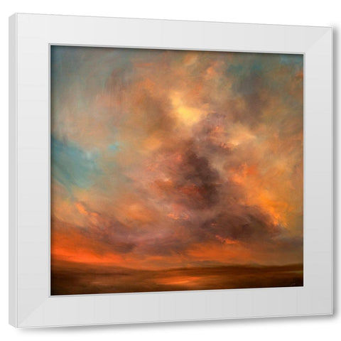 One Moment White Modern Wood Framed Art Print by Parent, Joanne