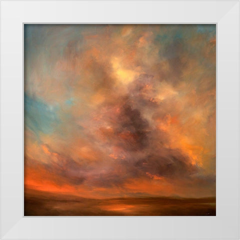 One Moment White Modern Wood Framed Art Print by Parent, Joanne
