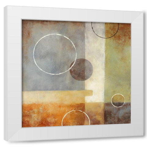 Passage White Modern Wood Framed Art Print by Porter, Glenys