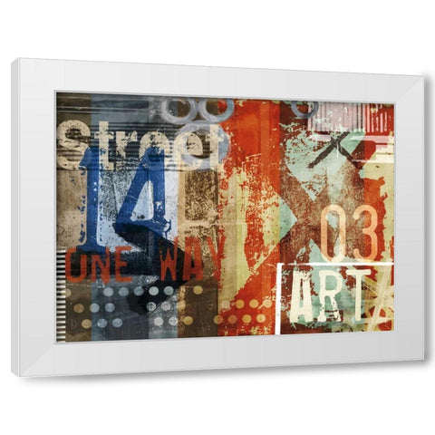 Art Type IV White Modern Wood Framed Art Print by Pfrommer, Sven