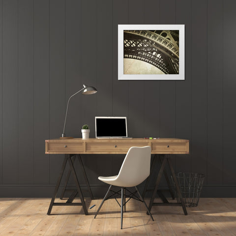 Timeless White Modern Wood Framed Art Print by Price, Melanie Alexandra