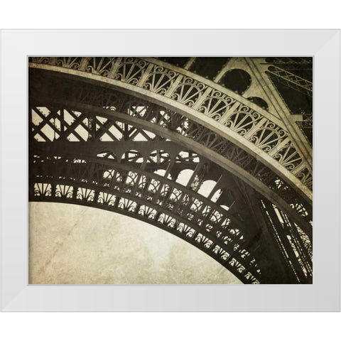 Timeless White Modern Wood Framed Art Print by Price, Melanie Alexandra