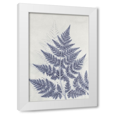 Chevril 1 White Modern Wood Framed Art Print by Folcarelli, Pernille