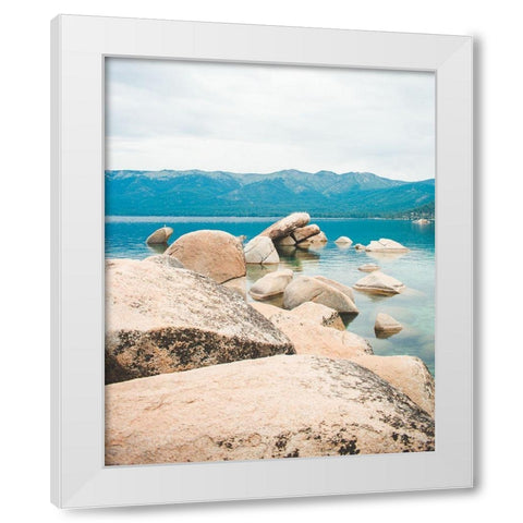 Tahoe Dreams White Modern Wood Framed Art Print by Quintero, Sonja