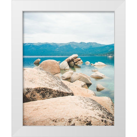 Tahoe Dreams White Modern Wood Framed Art Print by Quintero, Sonja