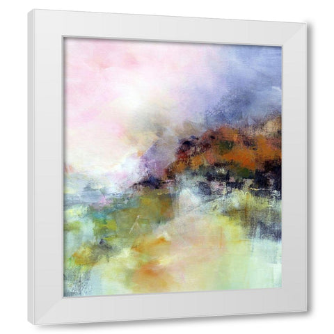 The Redheaded Season White Modern Wood Framed Art Print by Quinzin, Marianne