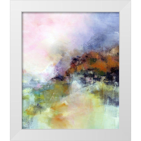 The Redheaded Season White Modern Wood Framed Art Print by Quinzin, Marianne