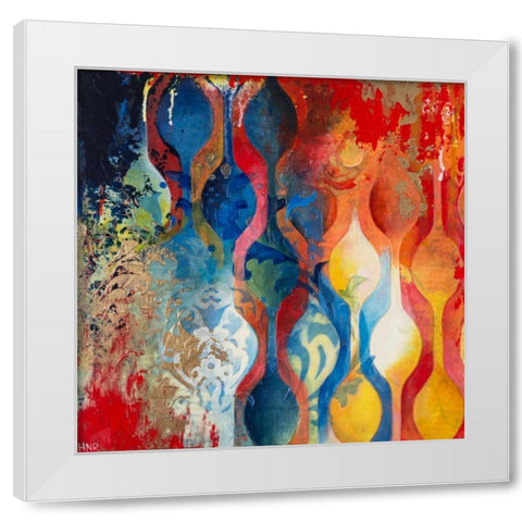 Clarity of Thought White Modern Wood Framed Art Print by Robinson, Heather Noel