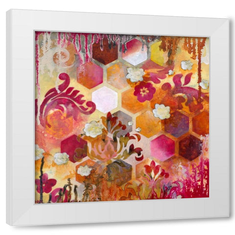 Eurydice White Modern Wood Framed Art Print by Robinson, Heather Noel