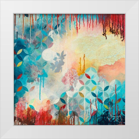 Tranquil Eden 2 White Modern Wood Framed Art Print by Robinson, Heather Noel