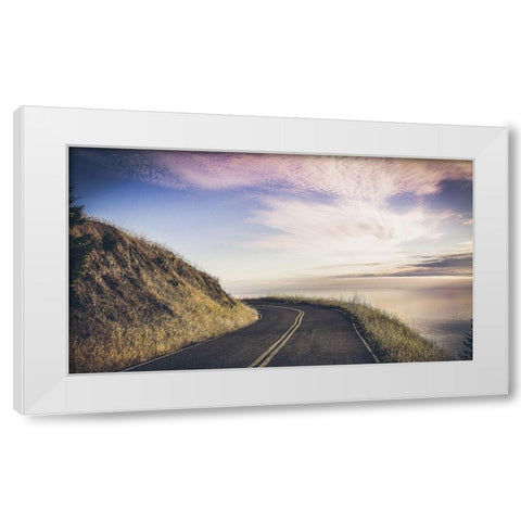 Turning Until White Modern Wood Framed Art Print by Rogers, Eunika