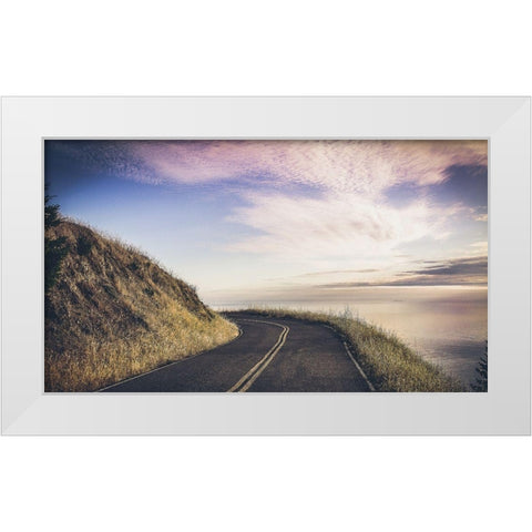 Turning Until White Modern Wood Framed Art Print by Rogers, Eunika