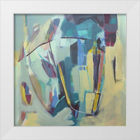 Beyond Personal Truth White Modern Wood Framed Art Print by Rufo, Caroline
