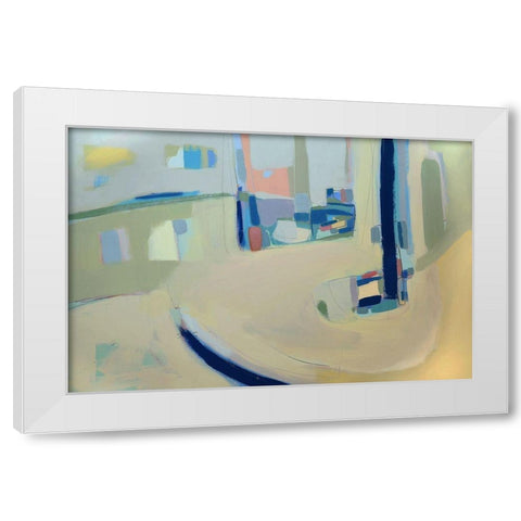From Above White Modern Wood Framed Art Print by Rufo, Caroline
