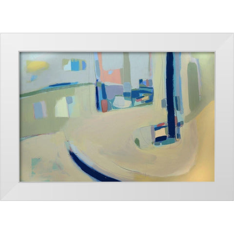 From Above White Modern Wood Framed Art Print by Rufo, Caroline