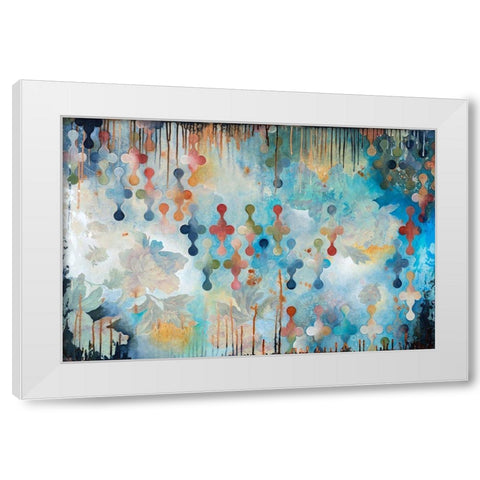 Utter Civility White Modern Wood Framed Art Print by Robinson, Heather Noel