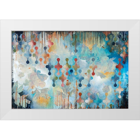 Utter Civility White Modern Wood Framed Art Print by Robinson, Heather Noel