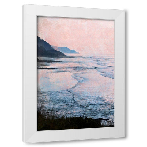 Silver and Shadow White Modern Wood Framed Art Print by Ruest, Liz