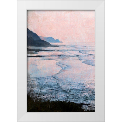 Silver and Shadow White Modern Wood Framed Art Print by Ruest, Liz