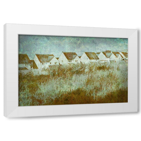 Retreat White Modern Wood Framed Art Print by Ruest, Liz