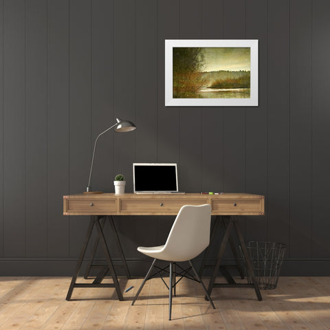 Marymoor Moment White Modern Wood Framed Art Print by Ruest, Liz