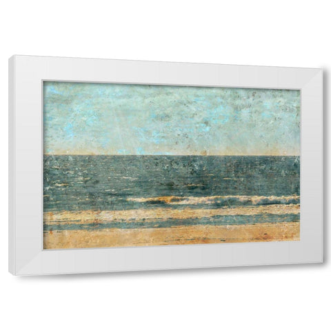 Sonorant White Modern Wood Framed Art Print by Ruest, Liz