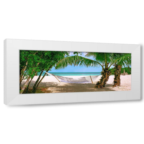 Sand Castle White Modern Wood Framed Art Print by Reed, Jack