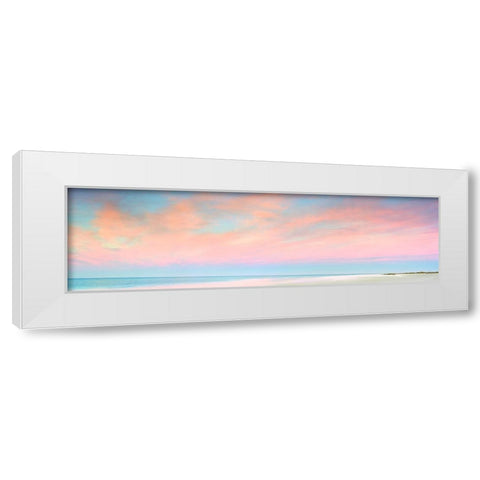 Captiva White Modern Wood Framed Art Print by Reed, Jack