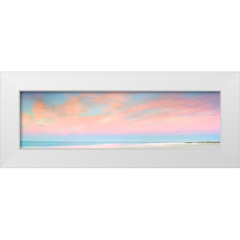 Captiva White Modern Wood Framed Art Print by Reed, Jack