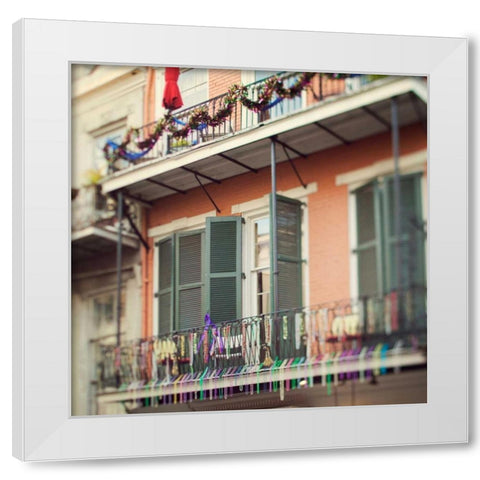 Iron Lace VII White Modern Wood Framed Art Print by Suchocki, Irene