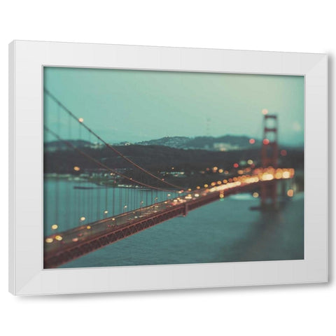 Sweet Light White Modern Wood Framed Art Print by Soffia, Myan