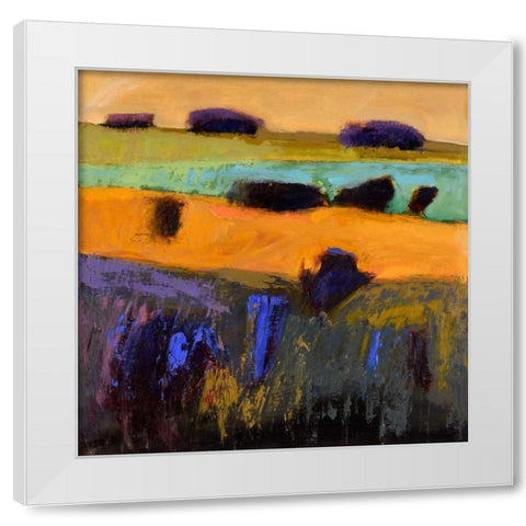 From What I Imagined White Modern Wood Framed Art Print by Schmidt, Jane