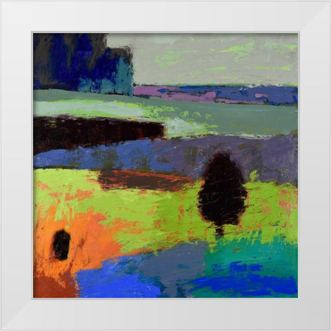 From What I Know White Modern Wood Framed Art Print by Schmidt, Jane
