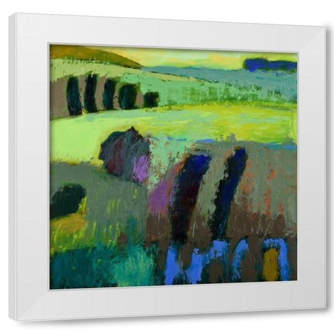 From What I Thought White Modern Wood Framed Art Print by Schmidt, Jane