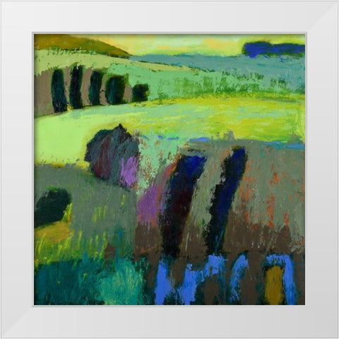 From What I Thought White Modern Wood Framed Art Print by Schmidt, Jane