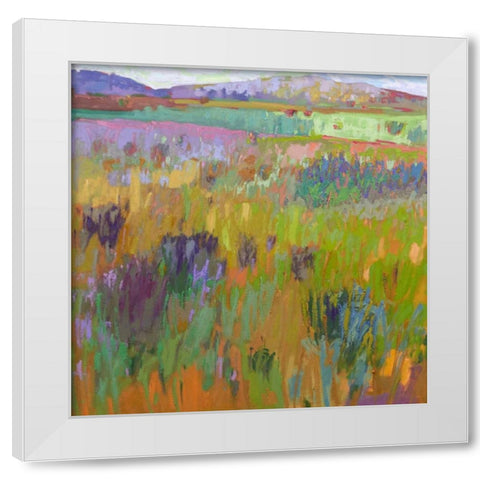 After a Spring Rain White Modern Wood Framed Art Print by Schmidt, Jane