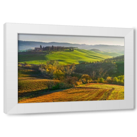 Light Invasion White Modern Wood Framed Art Print by Schneidersmann, Anne