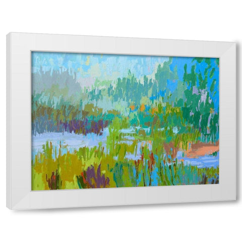 Southern Charm II White Modern Wood Framed Art Print by Schmidt, Jane