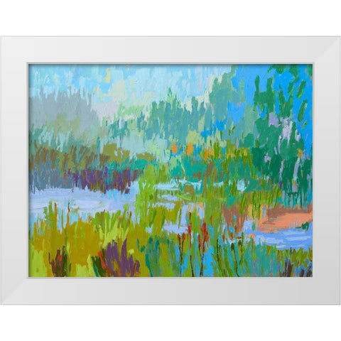 Southern Charm II White Modern Wood Framed Art Print by Schmidt, Jane