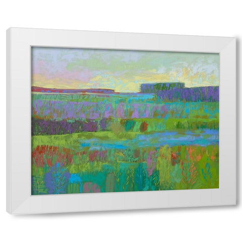 Whatever Suits You White Modern Wood Framed Art Print by Schmidt, Jane