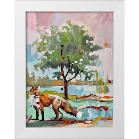 Last Chance White Modern Wood Framed Art Print by Swanson, Adam