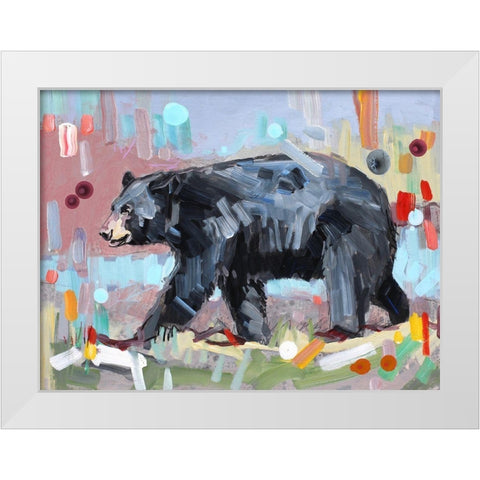 Wild Heart White Modern Wood Framed Art Print by Swanson, Adam
