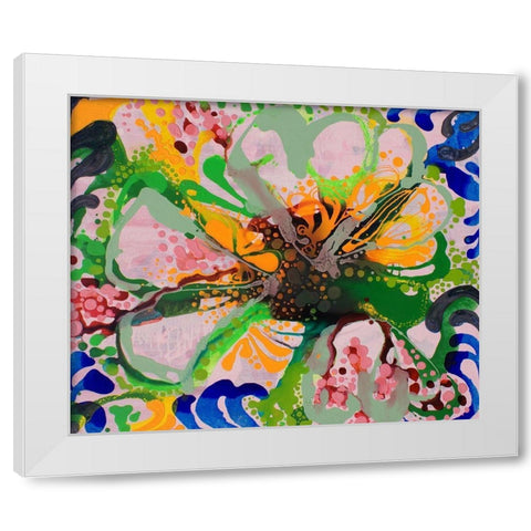 A Moment in Time White Modern Wood Framed Art Print by Siegmann, Sofie
