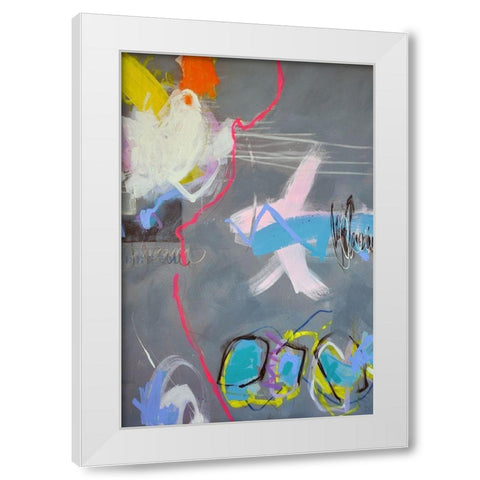 A Dream No. 2 White Modern Wood Framed Art Print by Schubert, Bea Garding