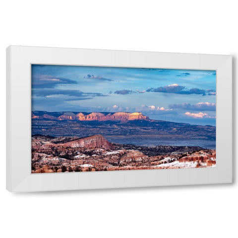 Last Light White Modern Wood Framed Art Print by Severn, Shawn/Corinne