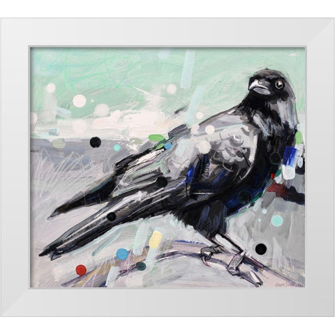 Reality White Modern Wood Framed Art Print by Swanson, Adam